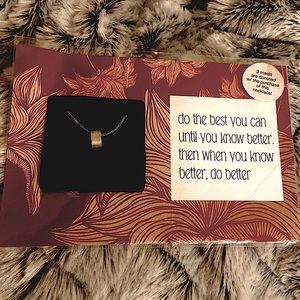 NWT RUTHIE & OLIVE Necklace with a purpose